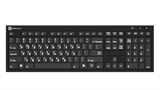 LogicKeyboard Hand Sign Keyboard for PC — ASL Hand Signs + Letters | NERO Slimline