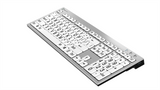 LogicKeyboard Large Print Slimline Keyboard for PC | 4 Colors