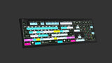 LogicKeyboard DaVinci Resolve 18 Keyboard for PC — ASTRA 2 Backlit Shortcut Keys