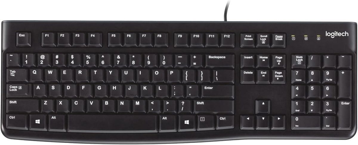 Logitech K120 Plug-and-Play USB Keyboard