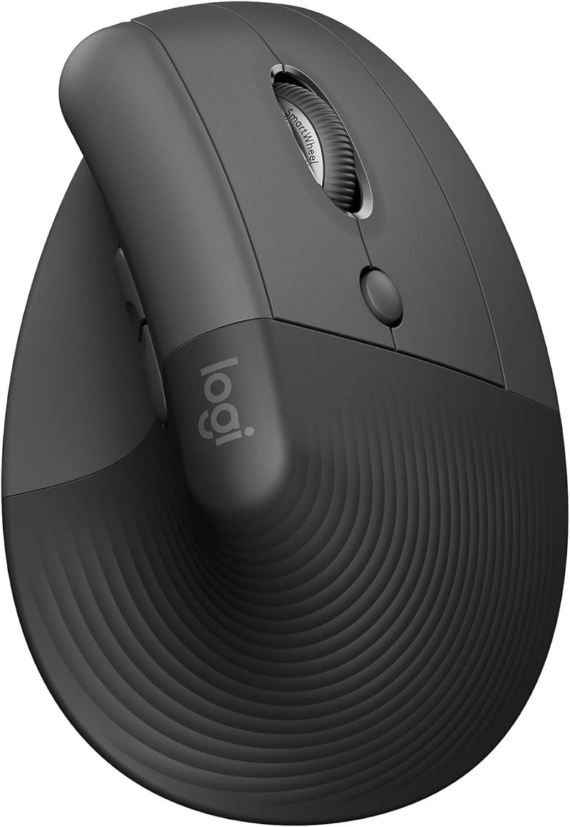 LIFT Logitech Right-Hand Vertical Wireless Ergonomic Mouse
