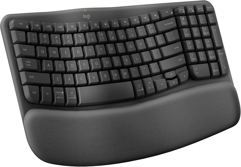 Logitech Wave Keys Wireless Ergonomic Keyboard