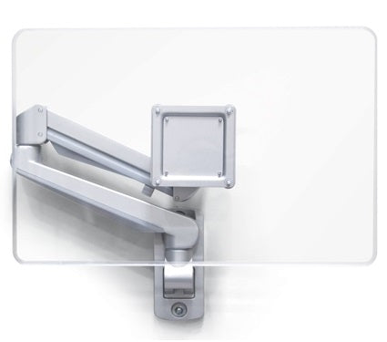 ESI Edge Series Wall Mount Single Monitor Arm-EDGE-WALL-SLV