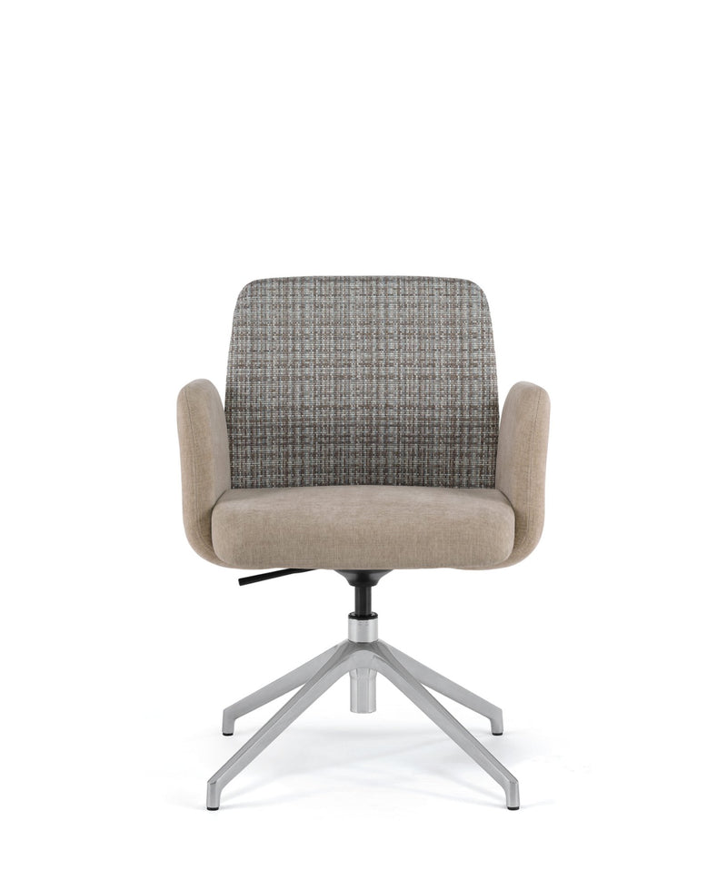 OM Seating GY42-CC-4S or GY44-CC-4S Ginny 4-Star Fully Upholstered Guest Chair