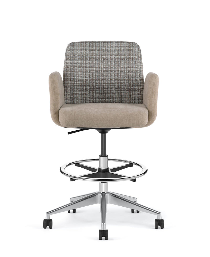 OM Seating GY42-CC-TS or GY44-CC-TS Ginny Casual Conference Stool