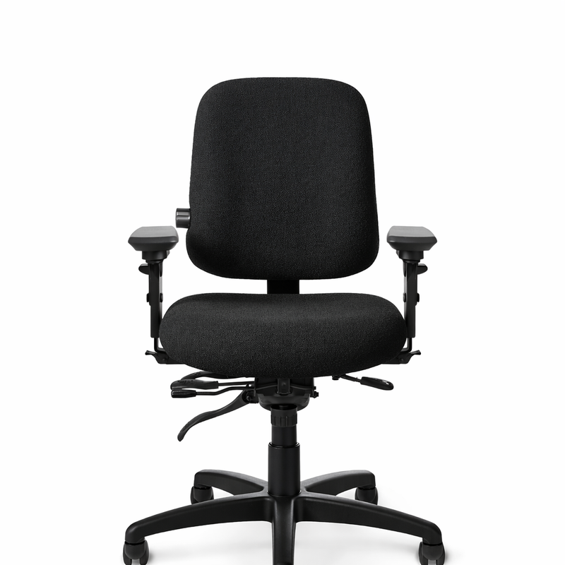 Office Master Paramount Value Series PT74 Low Back Adjustable Lumbar Ergonomic Task Chair