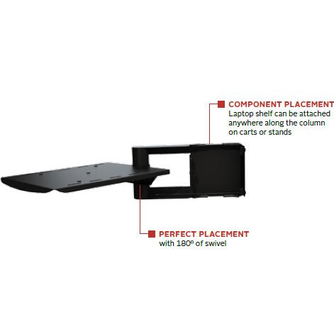 Peerless ACC-LA SmartMount Laptop Arm for SR Carts or SS Stands