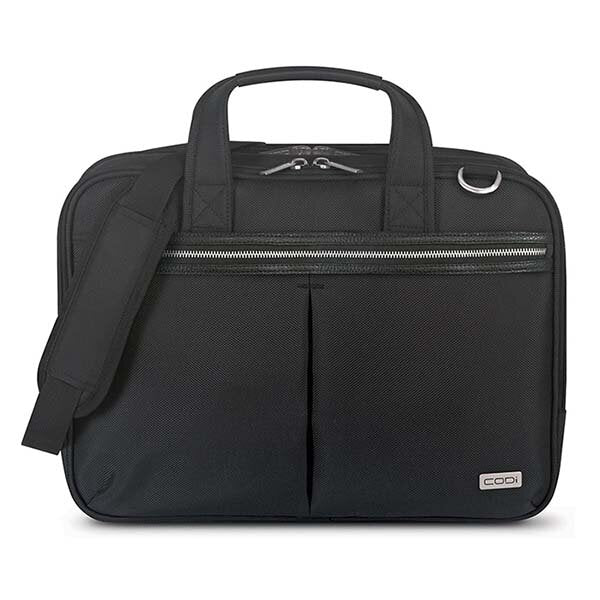 Salvus 15.6" Laptop Briefcase – RFID Protection & Ergonomic Design