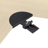 WorkRite 317RL Combo Reversible Corner 27" Keyboard Platform