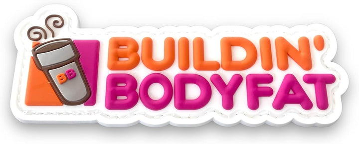 Jestik Buildin' Bodyfat PVC Morale Patch - Build Bodyfat