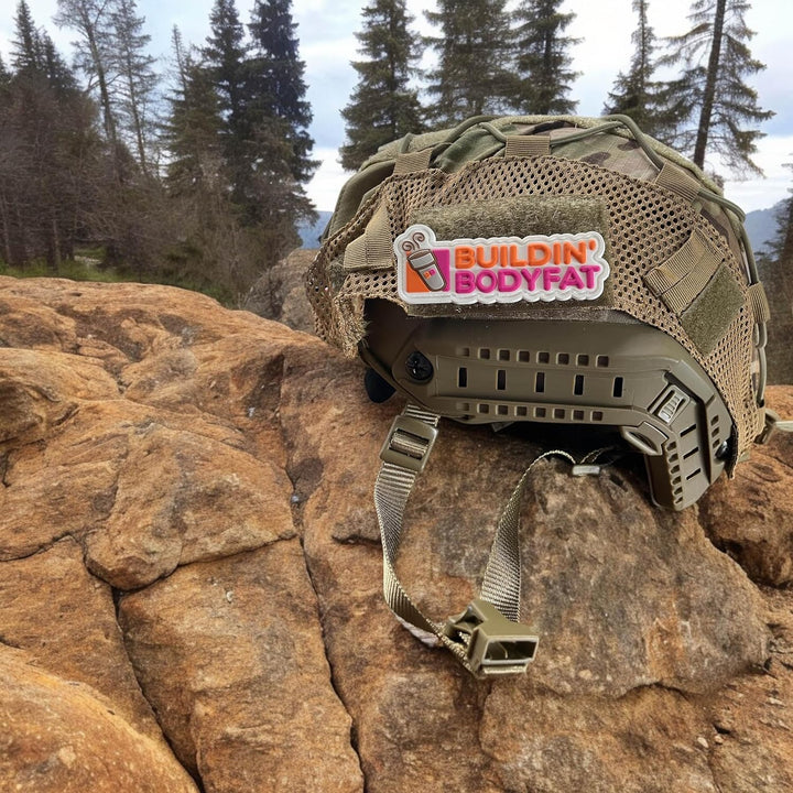 Jestik Buildin' Bodyfat PVC Morale Patch - Build Bodyfat