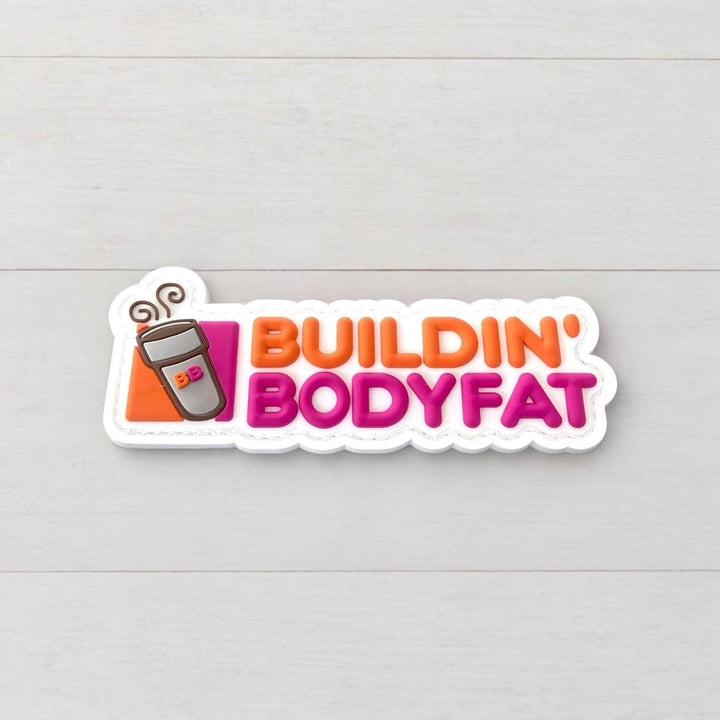 Jestik Buildin' Bodyfat PVC Morale Patch - Build Bodyfat