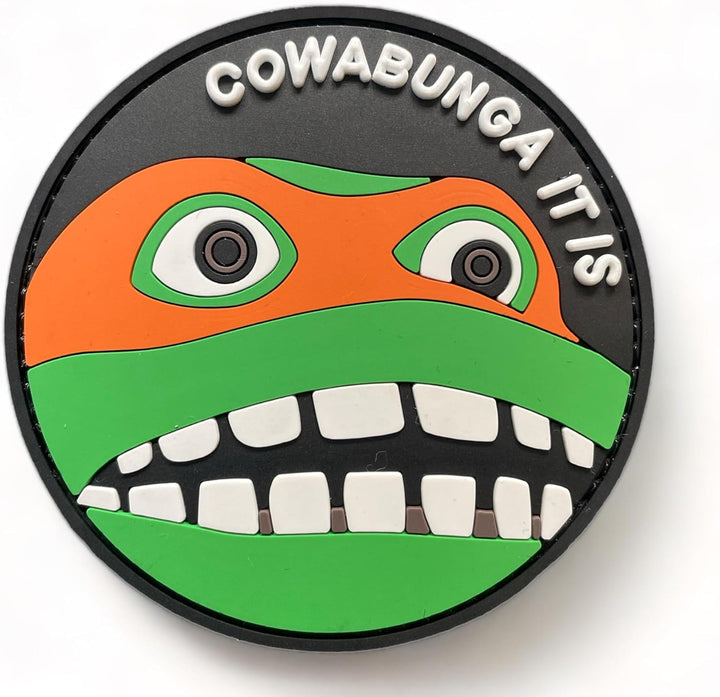 Jestik Cowabunga It is PVC Morale Patch - Cowabunga