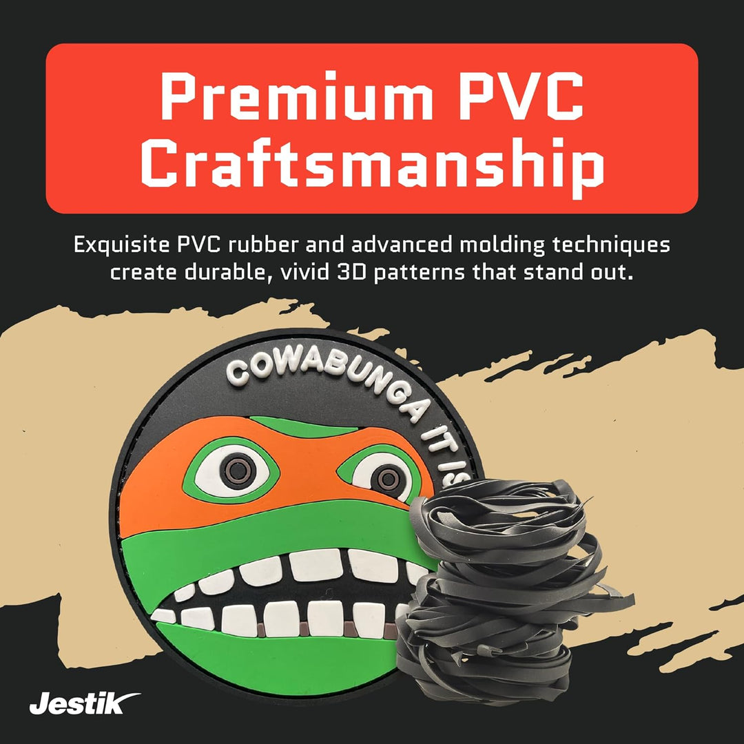 Jestik Cowabunga It is PVC Morale Patch - Cowabunga