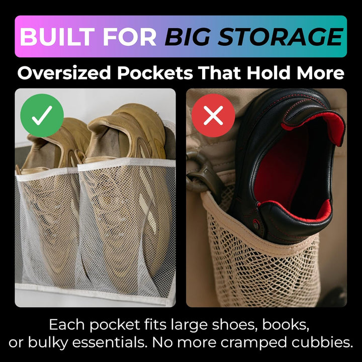 Jestik RV Shoe Storage for Bedside - JES-STORGZ