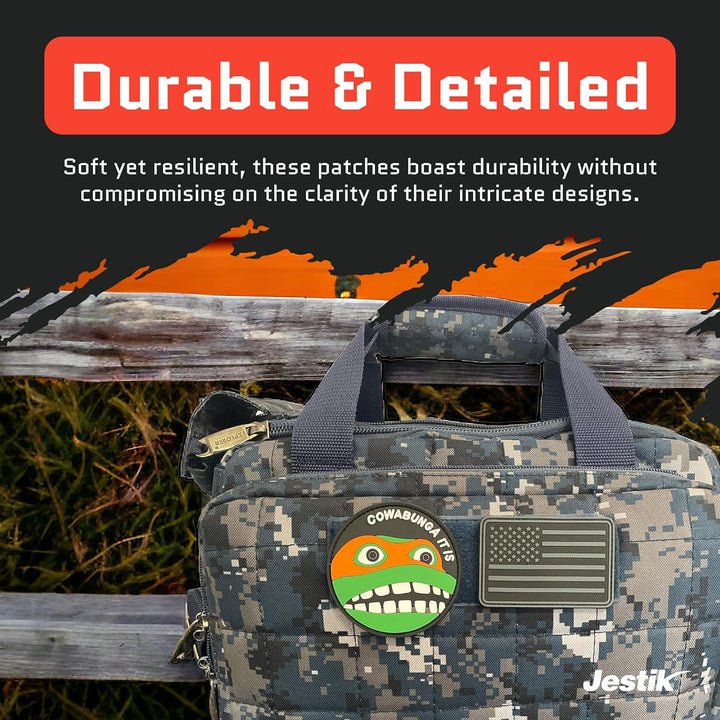 Jestik Cowabunga It is PVC Morale Patch - Cowabunga