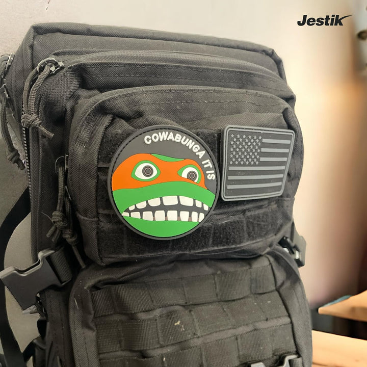 Jestik Cowabunga It is PVC Morale Patch - Cowabunga
