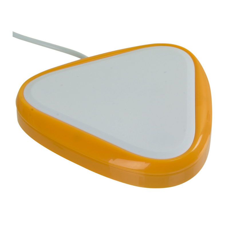 AbleNet BIG Candy Corn 2 Single Message AAC Device | Speech Generating Device