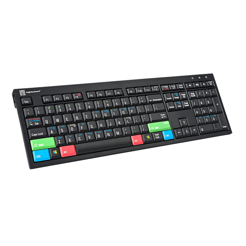 LogicKeyboard The Perfect Keyboard - US English SKB-ERG2-BJPU-US