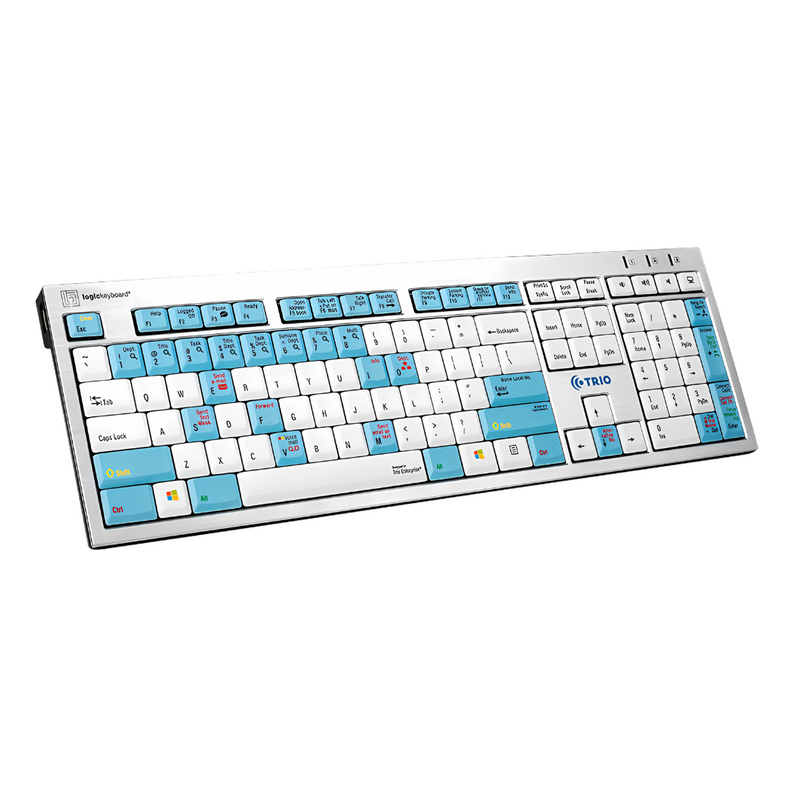 LogicKeyboard Trio Enterprise Attendant Telecom Keyboard LKBU-TRIO-AJPU-US (Build to order)