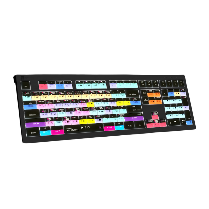 LogicKeyboard Adobe After Effects CC Keyboard for Mac — ASTRA 2 Backlit Shortcut Keys