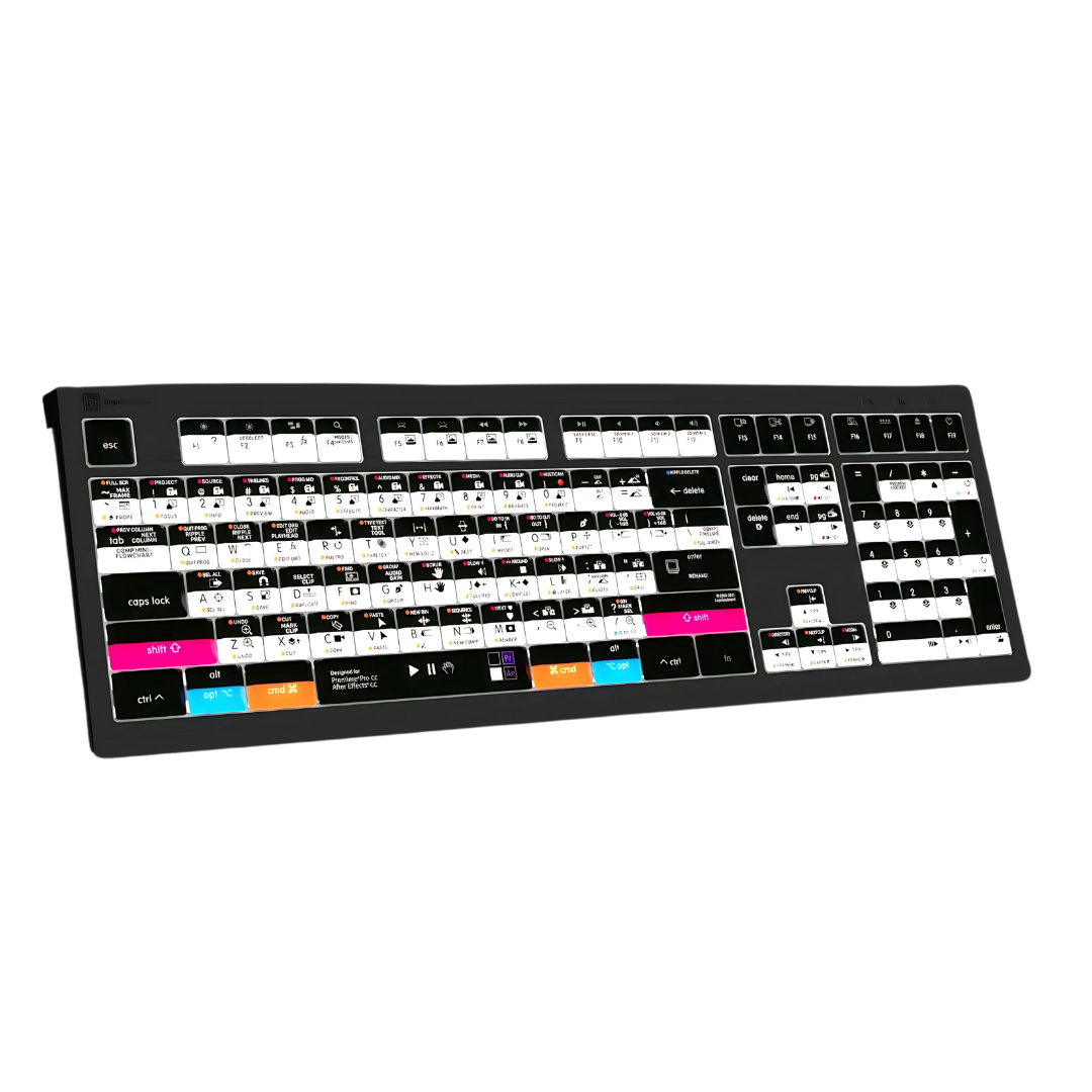 LogicKeyboard Adobe Filmmaker Pr+Ae Mac Keyboard — ASTRA 2
