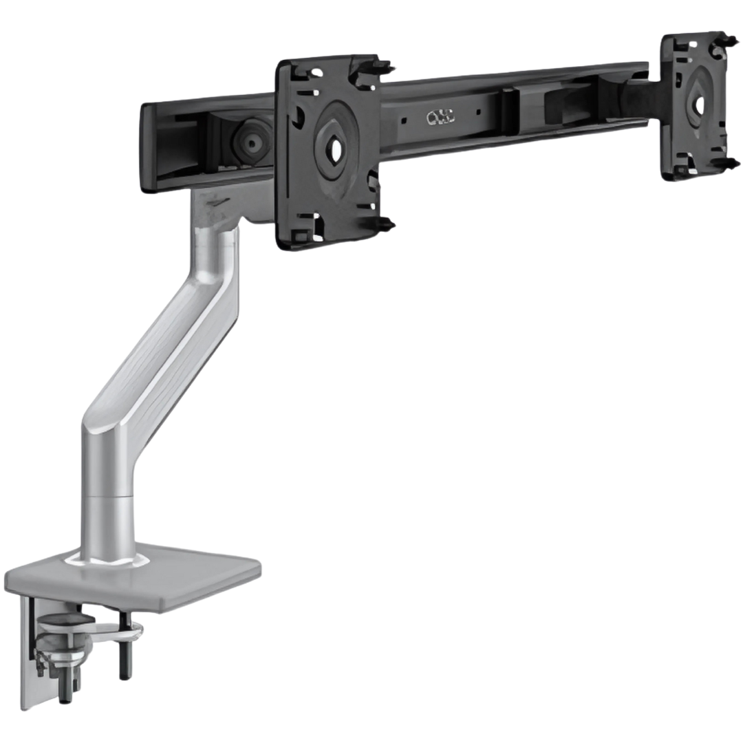 Humanscale M8 Pro Dual Monitor Arm | Crossbar Mount | Ergonomic Setup
