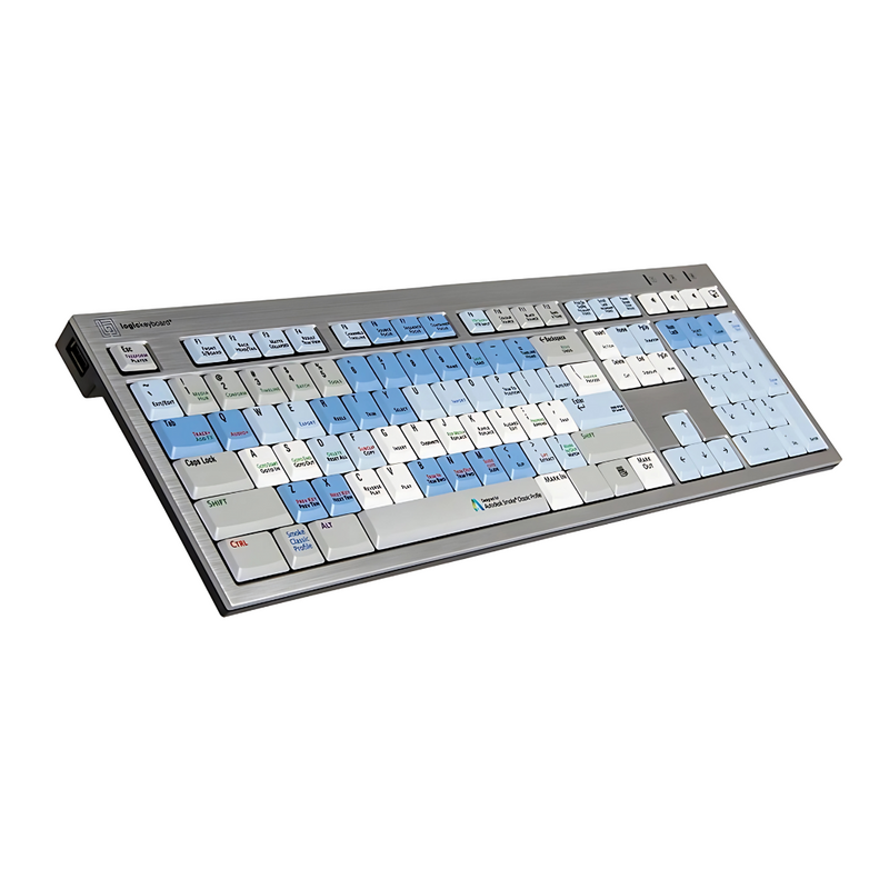 LogicKeyboard Autodesk Smoke Linux PC Slim Line US  LKBU-SMOKE-AJPU-US (Build to order)