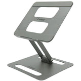Ergonomic Laptop Riser Stand - Adjustable Steel Desktop Riser
