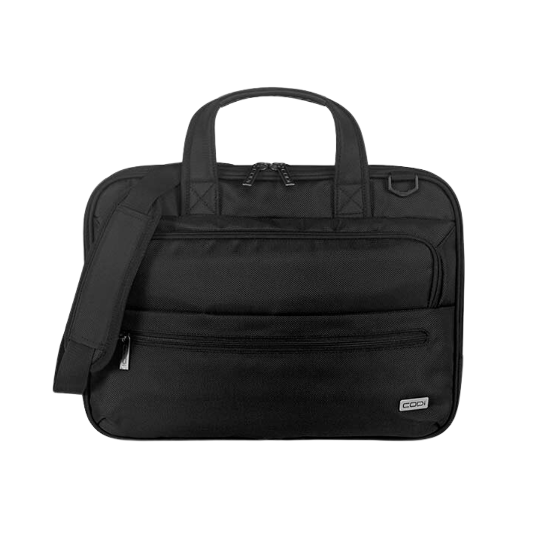 Fortis 15.6" Laptop Briefcase – Ergonomic Business Bag with USB Charging