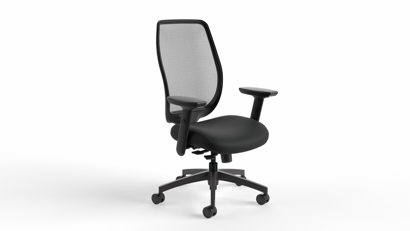 ErgoCentric Centric Ergonomic Task Chair w/ Adjustable Armrests