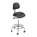 Ergocentric Ergonomic Sit-Stand Chair – 3-in-1 Adjustable Lab & Office Stool