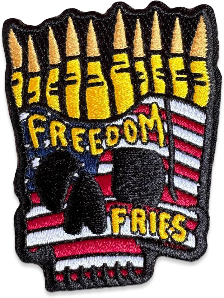 Jestik Freedom Fries Embroidery Patch - EMB Freedom Fries