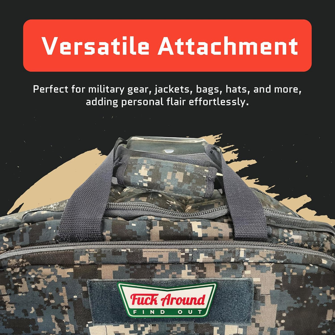 Jestik FAFO PVC Patch - Funny Meme Patches, Humorous Military Tactical Morale Patch - FAFO3