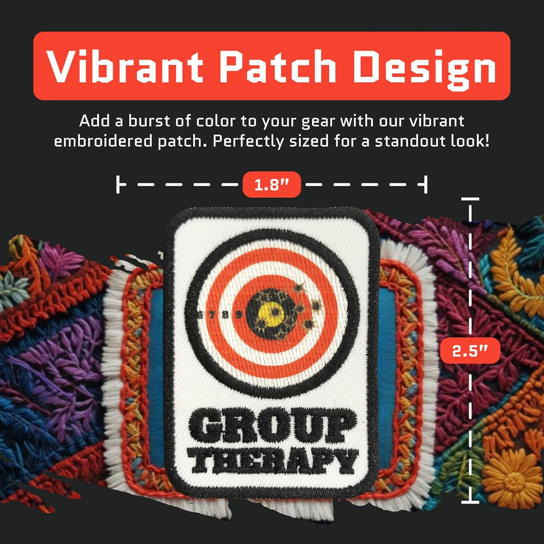 Jestik Group Therapy Embroidery Patch - EMB Group Therapy