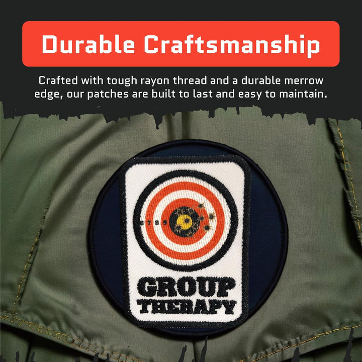 Jestik Group Therapy Embroidery Patch - EMB Group Therapy
