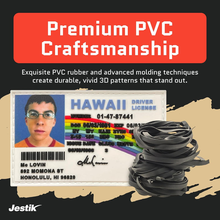 Jestik McLovin PVC Morale Patch - McLovin