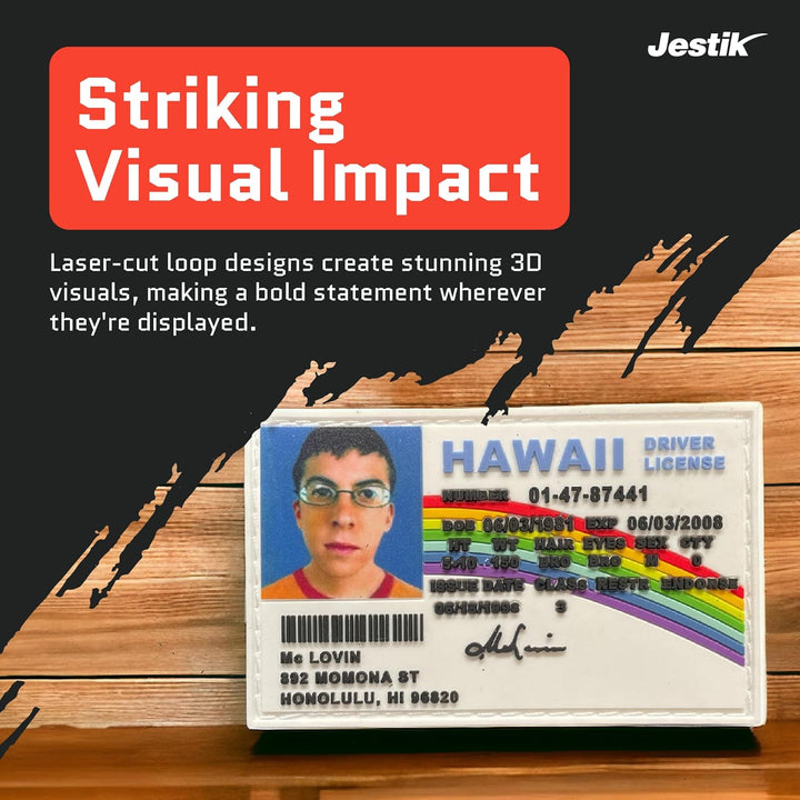 Jestik McLovin PVC Morale Patch - McLovin