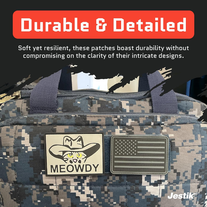 Jestik Meowdy PVC Morale Patch - Meowdy