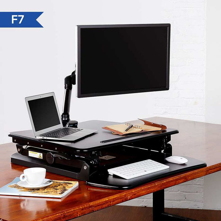 FlexiSpot Single Monitor Mount-Standard Option 10″-27″ F7