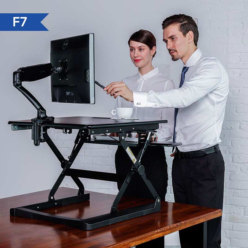 FlexiSpot Single Monitor Mount-Standard Option 10″-27″ F7
