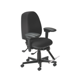 Sitmatic Little Person Ergonomic Office Chair with Adjustable Footbar - Premium Petite Seating for Short Adults