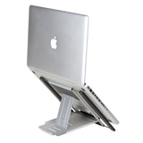 Slim Cool Laptop Stand | Portable Ergonomic Riser with Cooling