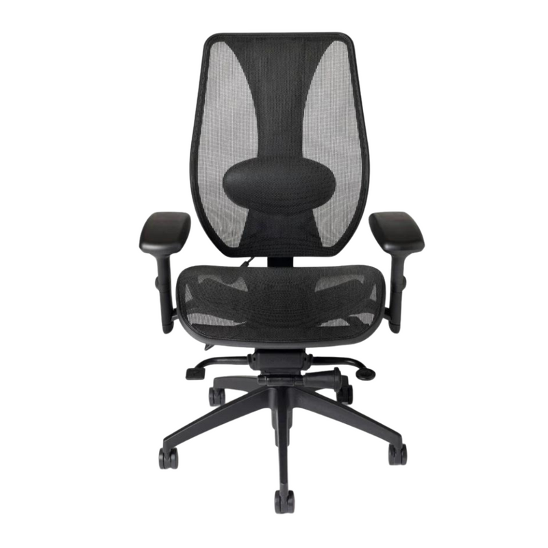 Ergocentric All-Mesh Ergonomic Chair – tCentric Hybrid Synchro Glide (3 Sizes)