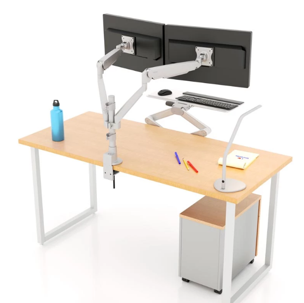 Workrite Solace Stealth Standing Desk Converter