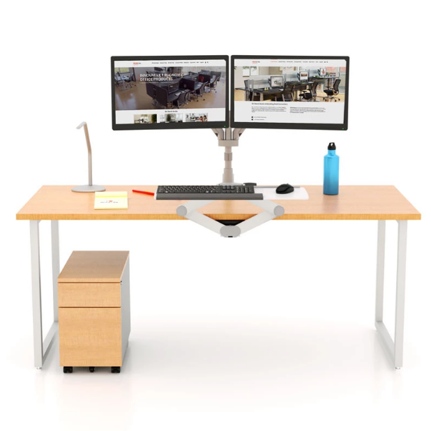 Solace Desktop - Standing Desk Converter - Workrite Ergonomics