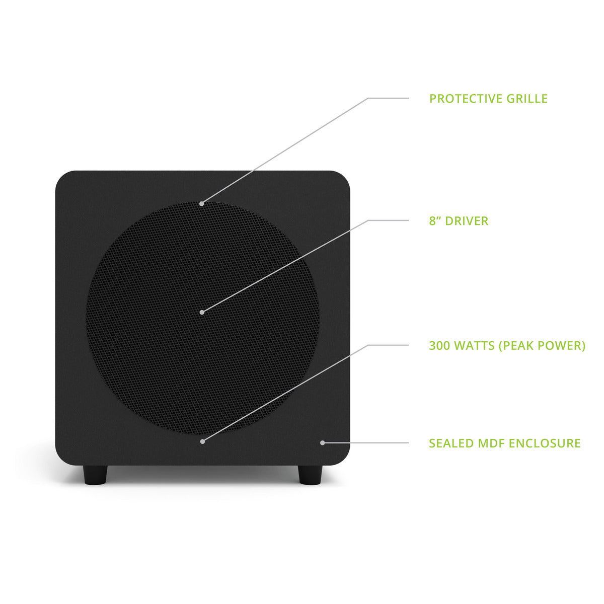 Kanto Sealed Powered Subwoofer