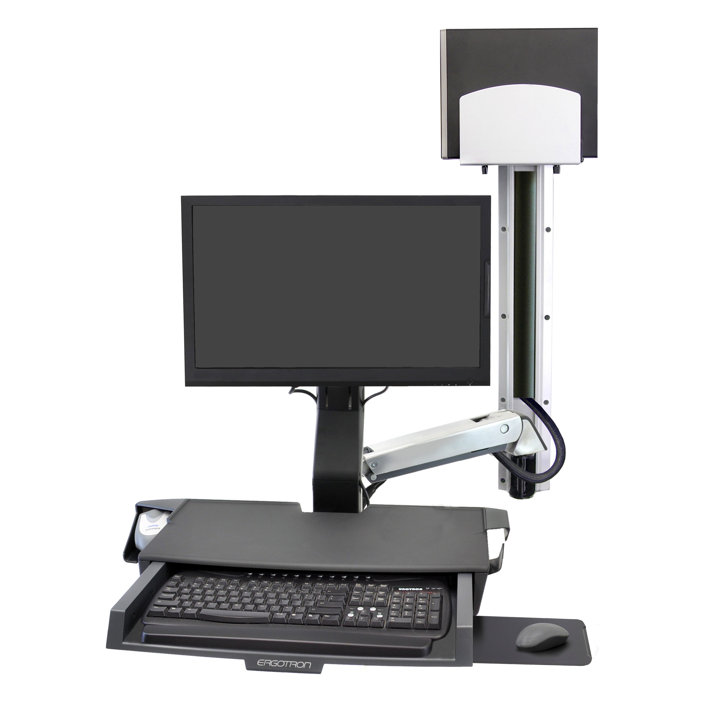 Ergotron StyleView Combo System M CPU Holder