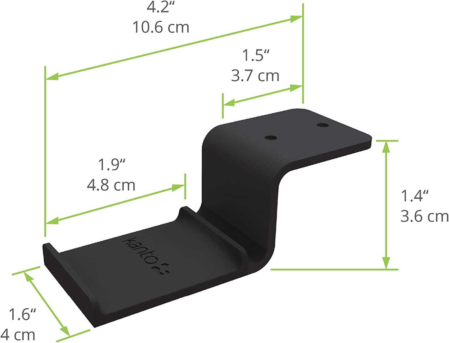 Kanto Universal Under Desk Headphone Hook