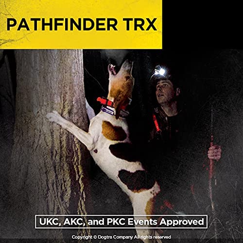 Dogtra Pathfinder TRX Additional Receiver 9-Mile 21-Dog Expandable Waterproof Smartphone GPS-Only Tracking Collar with 2-Second Update Rate, No Subscription Fee, Free Satellite Map